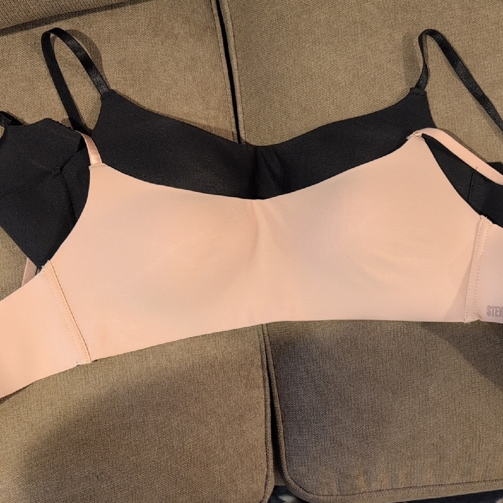 Steve Madden Black and Pink Bralette Wireless